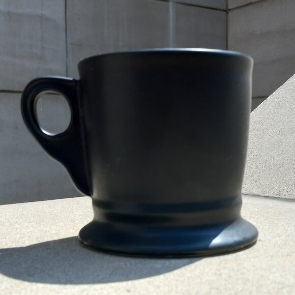 Anthropologie Black Mug with White Monogram - Coffee Mug with Initial "L" - Picture 7 of 13